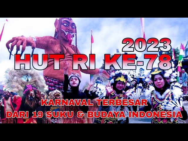 KARNAVAL GEMBOL BANJARNEGARA DARI 19 SUKU DAN BUDAYA INDONESIA || HUT RI KE-78 class=