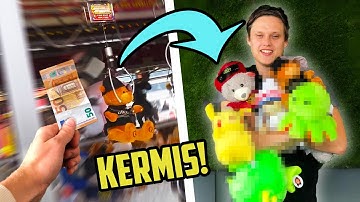 €50 GRIJPMACHINE OP DE KERMIS