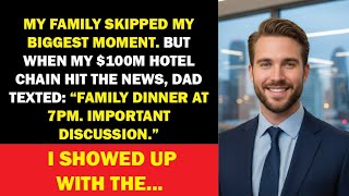 My Family Skipped My Wedding. But When My $100M Hotel Chain Hit the News, Dad Texted