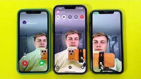 Three FaceTime Video incoming Calls iPhone 13Pro Max 1Tb + iPhone Xr, 11