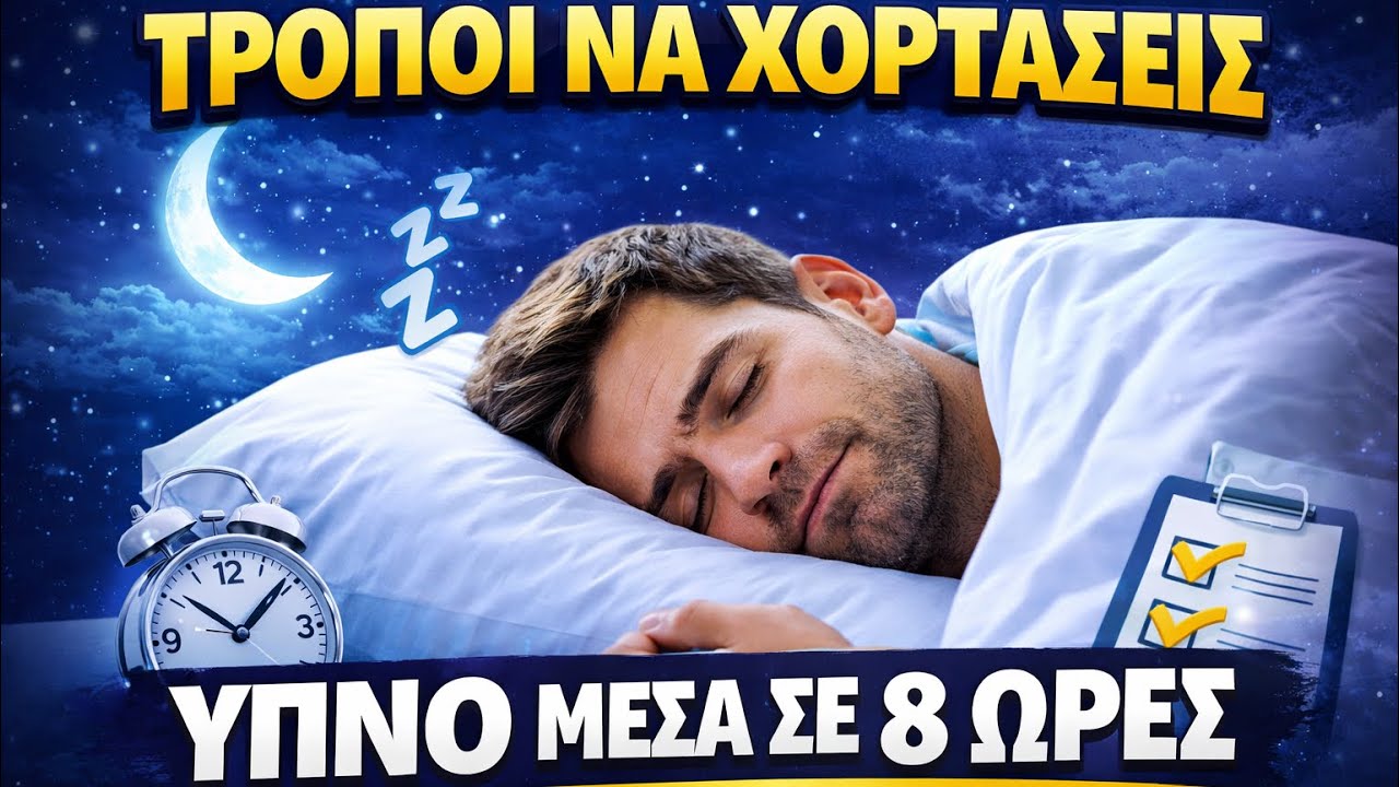 Πως να χορτάσεις σωστό ύπνο 