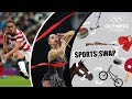 Football vs Rhythmic Gymnastics: Margarita Mamun & Heather O'Reilly Switch | Sports Swap Challenge