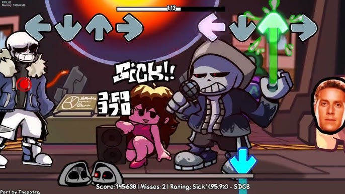 Playable Dust Sans And Killer Sans [Friday Night Funkin'] [Mods]