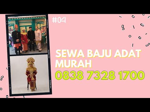 Sewa Baju Adat Murah di Tebet 083873281700