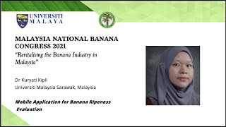 Day 2 - Session 3B: Banana Biomaterials - Dr Kuryati Kipli screenshot 2