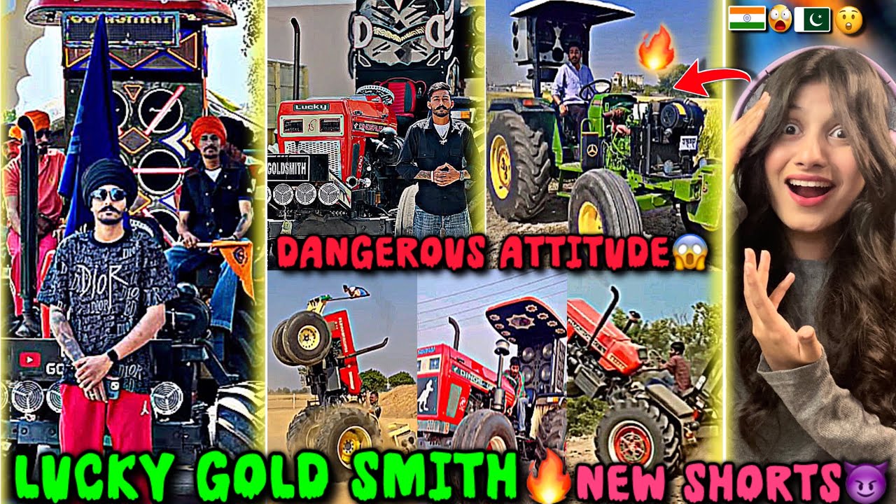 reaction Lucky Gold smith dangerous😱attitude😈videos🔥/shorts 