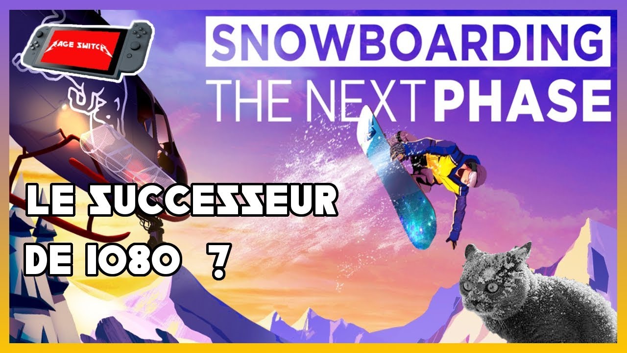 SNOWBOARDING THE NEXT PHASE sur Switch Le successeur de 1080 ? (test