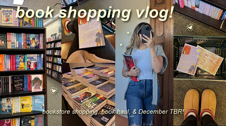 BOOKSTORE VLOG: book shopping, book haul, and all ...