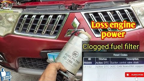 Mitsubishi Montero Trouble Low Engine Power