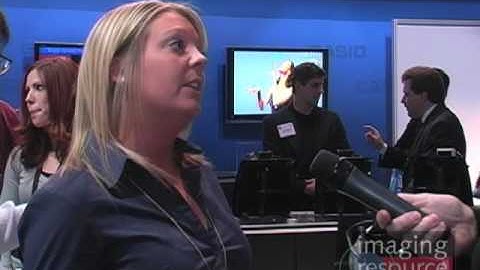 Imaging Resource PMA 2009 - Casio EX-FC 100 & EX-FS 10 Digital Cameras