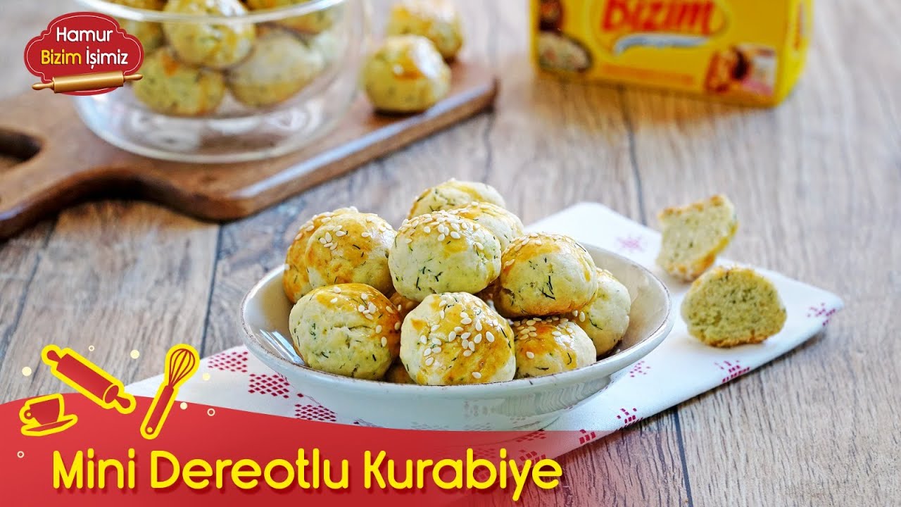 Yapımı Kolay, Yemesi Çok Keyifli: Mini Dereotlu Poğaça