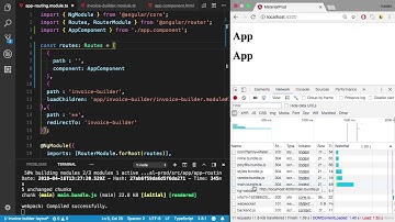 Learning Angular 7 from scratch - Part 5-3 - Lazy Loading Demo