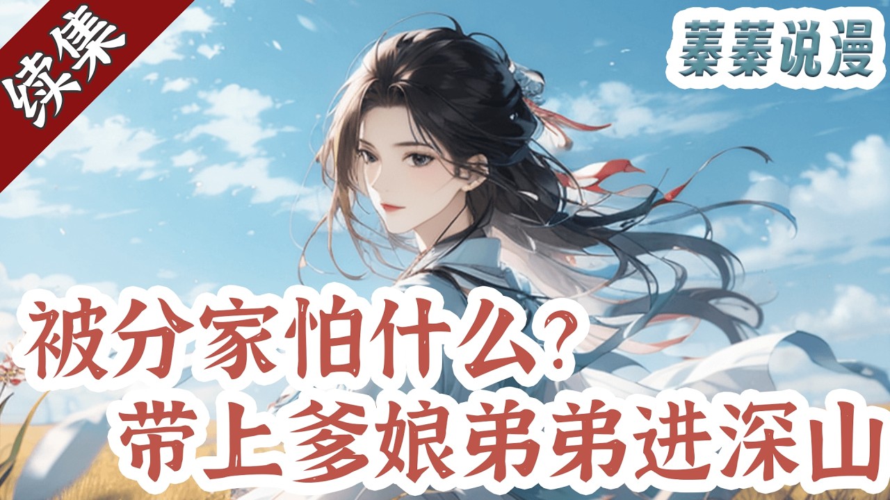 [第三集]续集更新💕《被分家怕什么？带上爹娘弟弟进深山》陈小穗重生到父亲服徭役未归被传死讯的第三天，开局被分家，陈小穗知道明年大旱，她带着一家人努力屯粮。 荒年更是逃进深山吃香喝辣！#小说 #蓁蓁说漫