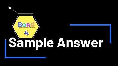 Q3. Sample answer Band 4 📚✍️IELTS Academic Writing Task 2