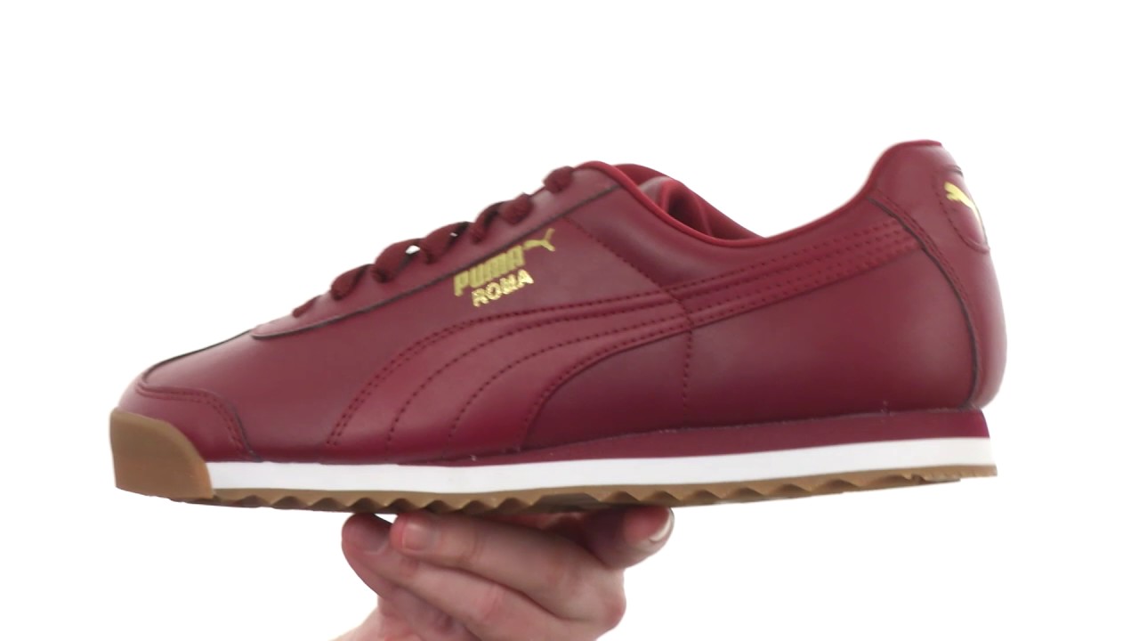 puma roma basic gold