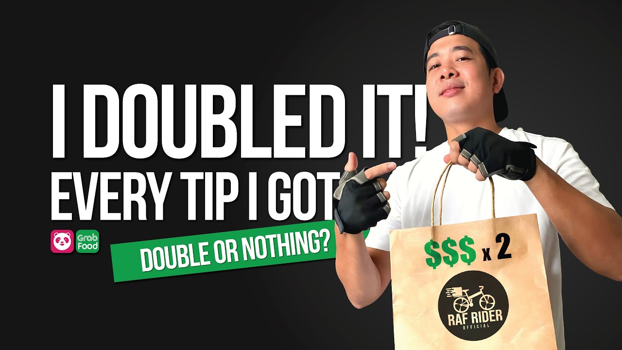 I DOUBLE EVERY TIP I GET AND GIVE IT BACK WHILE DOING FOOD DELIVERIES | RAF RIDER TV