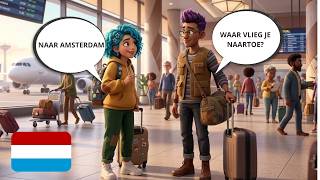 15 minutos de conversaciones en el aeropuerto (A1–A2) | Practica holandés para viajar