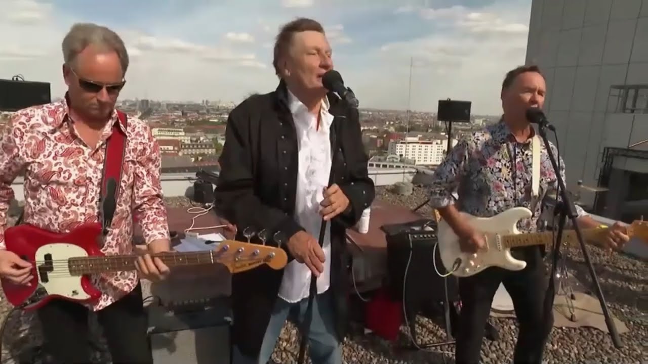 Ulli & Die Grauen Zellen live auf dem rbb-Dach | Hommage ans Beatles Rooftop Concert