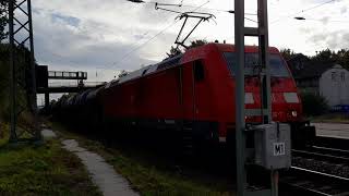 Zug Durchfahrt in Hasbergen 29.9.2021 (Trainspotting)