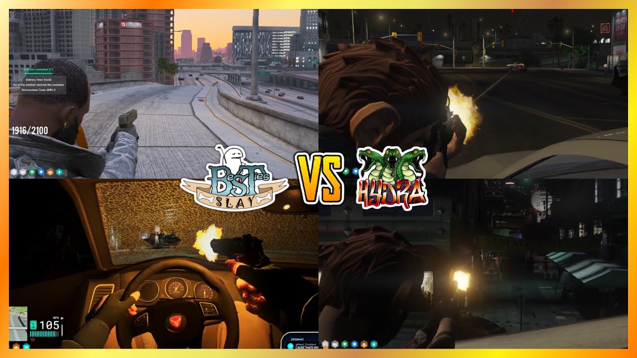 Hydra VS Besties War May Start After This Ammunation Crate Job | NoPixel 4.0 GTA RP