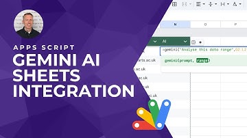 How to Integrate Gemini AI into Google Sheets with Apps Script