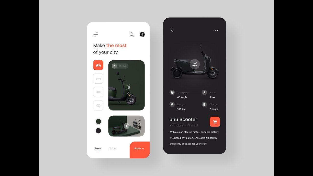 Scooter App - Flutter UI - Speed Code - YouTube