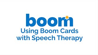 Using Boom Cards with Speech Therapy