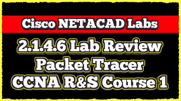 Cisco CCNA NETACAD Routing and Switching v6.0 - Lab 2.1.4.6 (Packet Tracer)