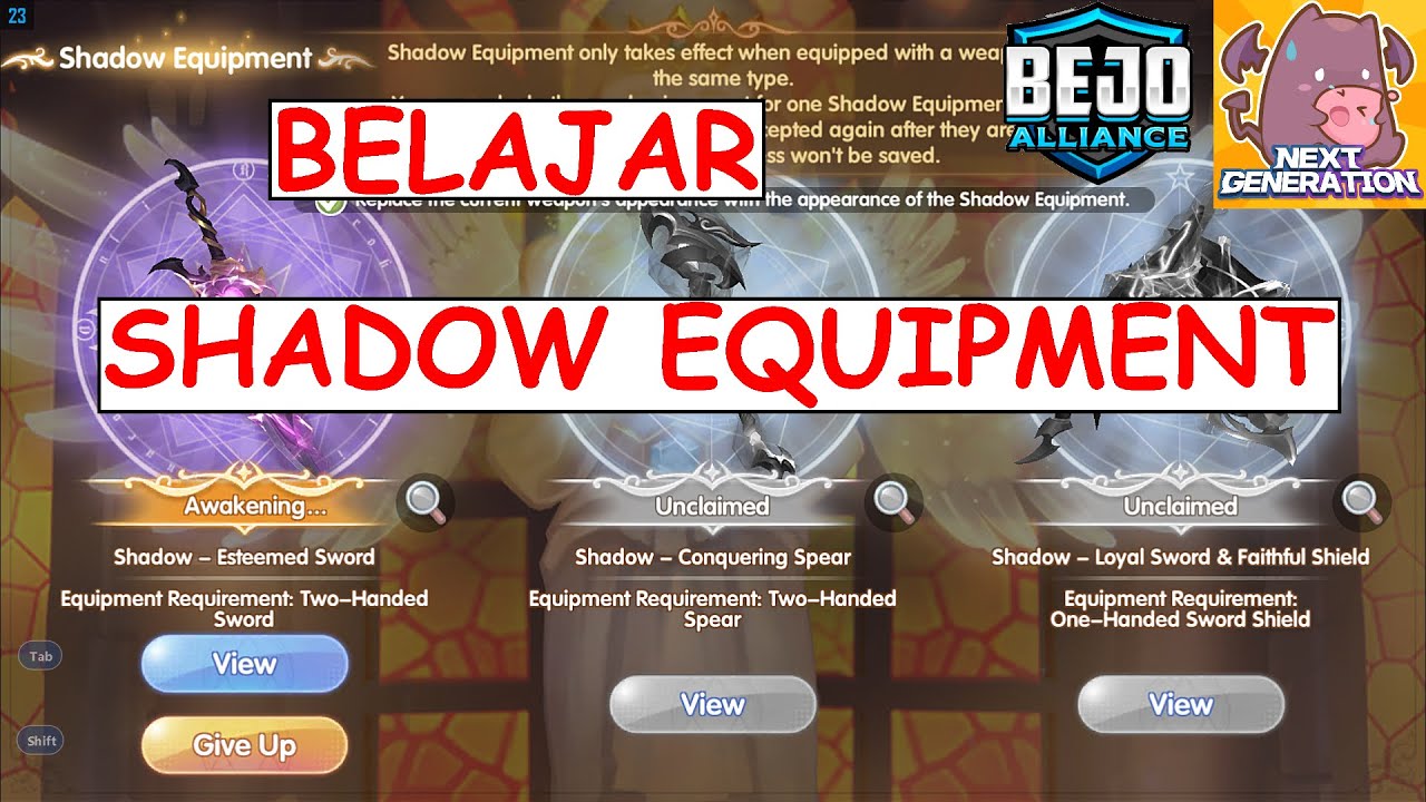 SHADOW EQUIPMENT : RAGNAROK X NEXT GENERATION ROX - YouTube