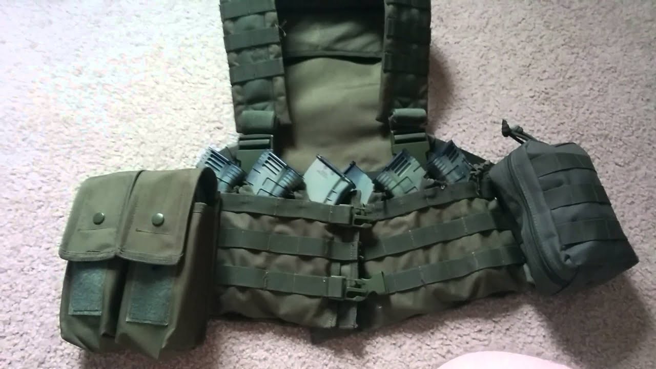 My shtf chest rig - YouTube