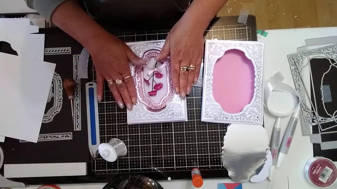 Double box style card