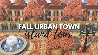 This STUNNING Urban Town is Making me miss Fall | Animal Crossing New Horizons Island Tour by Koala Tours 13,607 views 11 months ago 11 minutes, 2 seconds