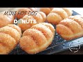 [Eng]โดนัทไส้กรอกนมสด นวดแป้งด้วยมือแบบง่ายๆ by Dimple Kitchen mini hot dog donuts recipe
