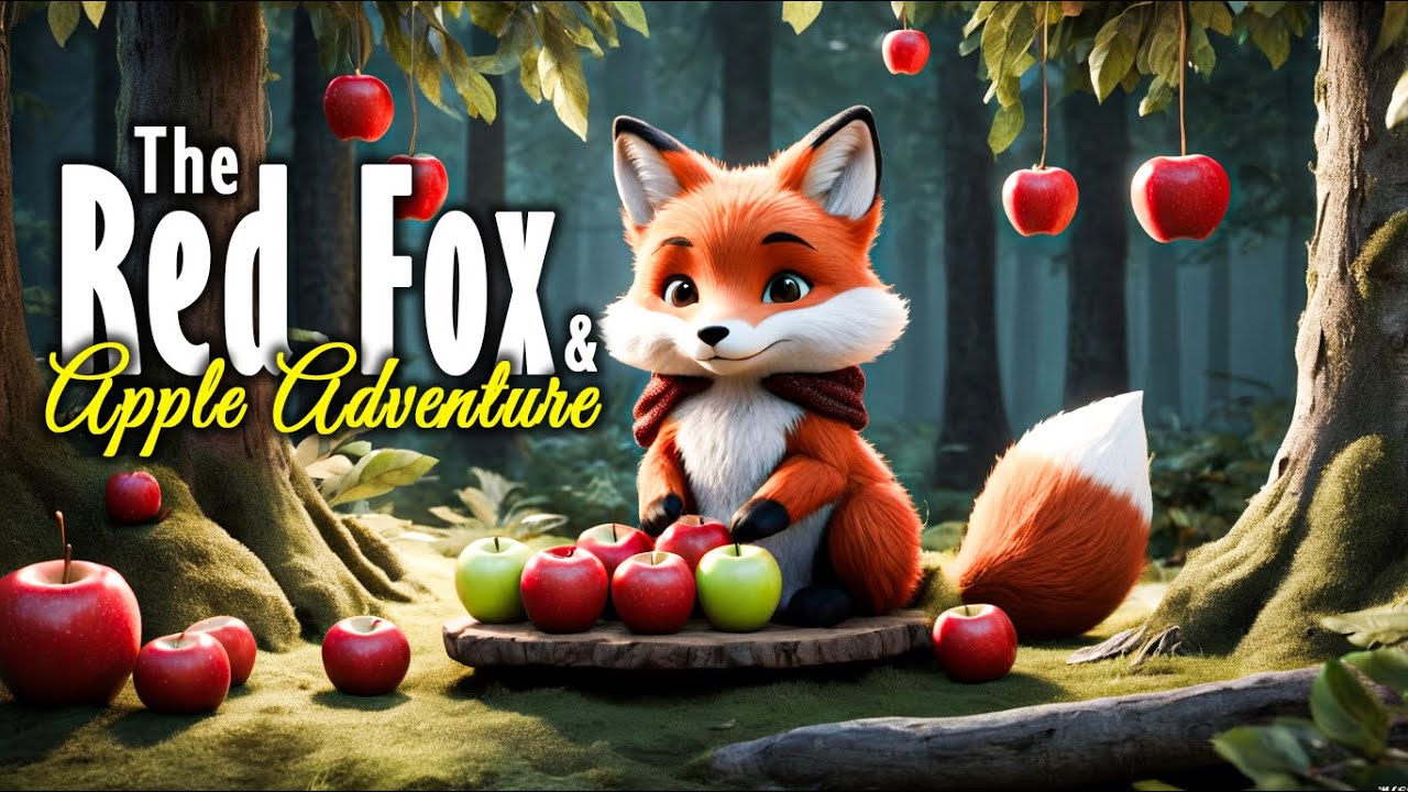 The Red Fox & the Apple Adventure | Kids Wonder Tales | Animation Story