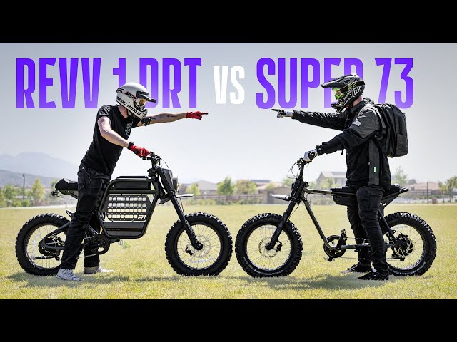 Revv1 DRT vs Super73 Adventure: Battle For Best Moped Style eBike