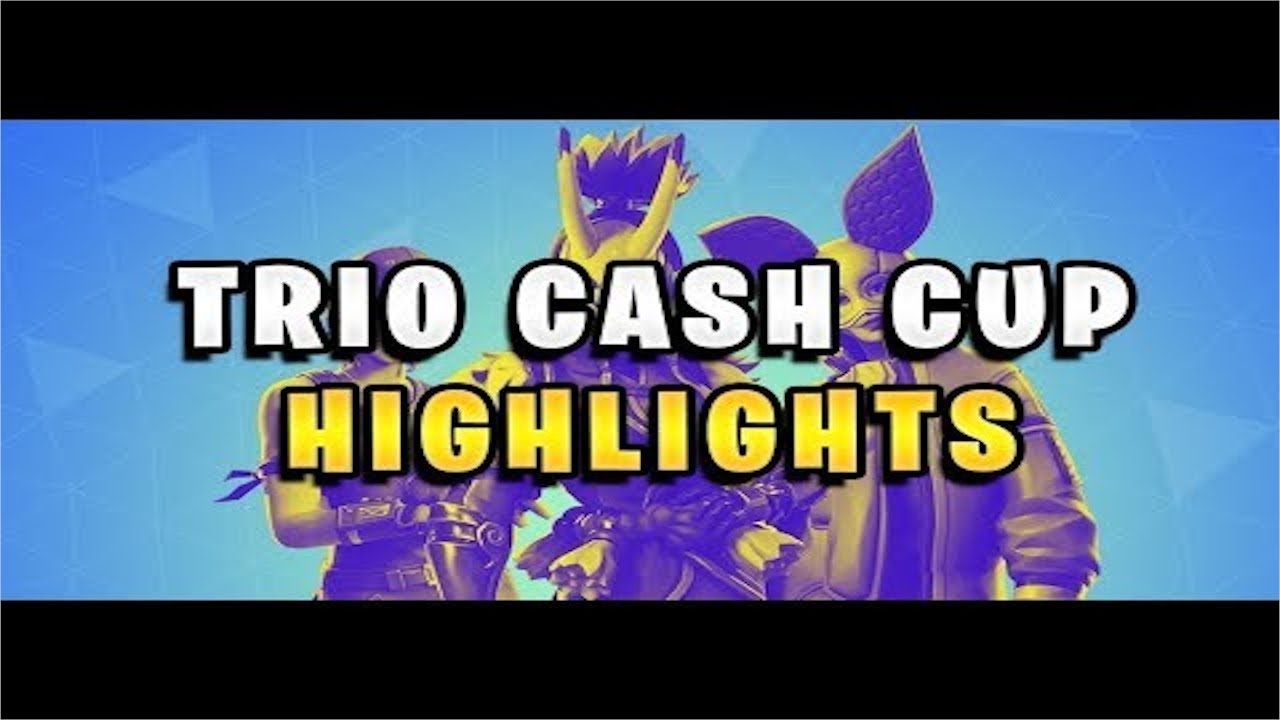 Fortnite Trios Cash Cup Highlights (Tfue, Ghost Aydan, Faze Sway, etc)
