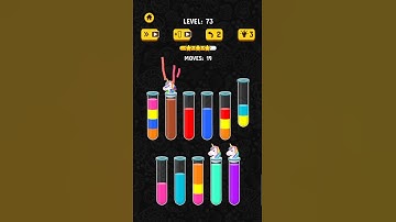 Colour Water Sort 3D #short #games #gameplay #gaming #gamingvideos #trending #tiktok   Level  73