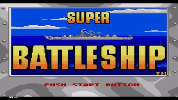 Super Battleship | SEGA GENESIS | HD | FUSION EMULATOR
