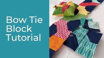 Bowtie Quilt Block Tutorial