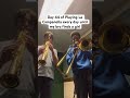 Day 44 of Playing La Campanella every day until my bro finds a girl #trombone #music #shorts