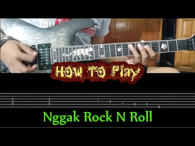 SLANK - Nggak Rock N Roll ( How To Play ) class=