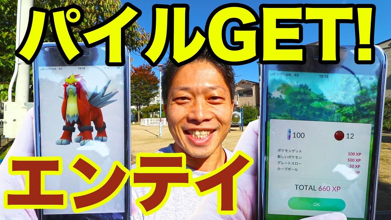 【ポケモンGO】エンテイ弱っ！6人で余裕勝ち！パイルでアメ12個ゲットなり！ 脂肪燃焼スープダイエット