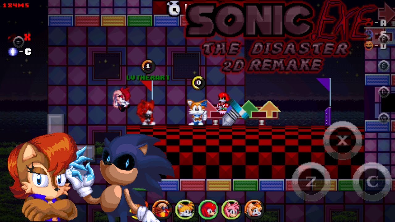 Sonic.exe The Disaster 2D Remake Mod FOX EDITION Android - Gameplay ...
