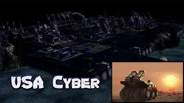 C&C Contra X Beta Nuke Generals Challenge #9 vs USA Cybernetics General [Hard]