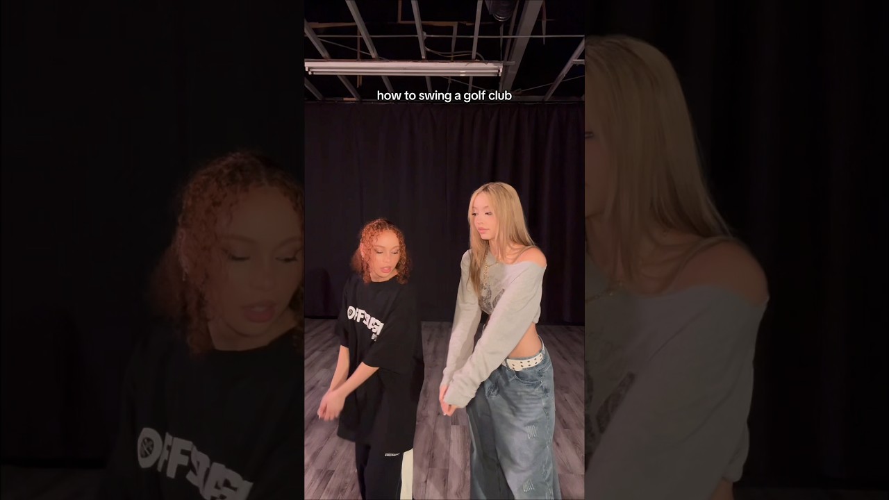 that “got me busy at the top” swing #GIRLSET #GIRLSET_Savanna #GIRLSET_Camila