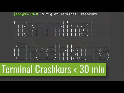 Video: Wie geht man zurück zu einem Linux-Terminal?