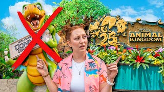 This Was Not the Day We Had Planned! Celebrating Animal Kingdom’s 25th Anniversary