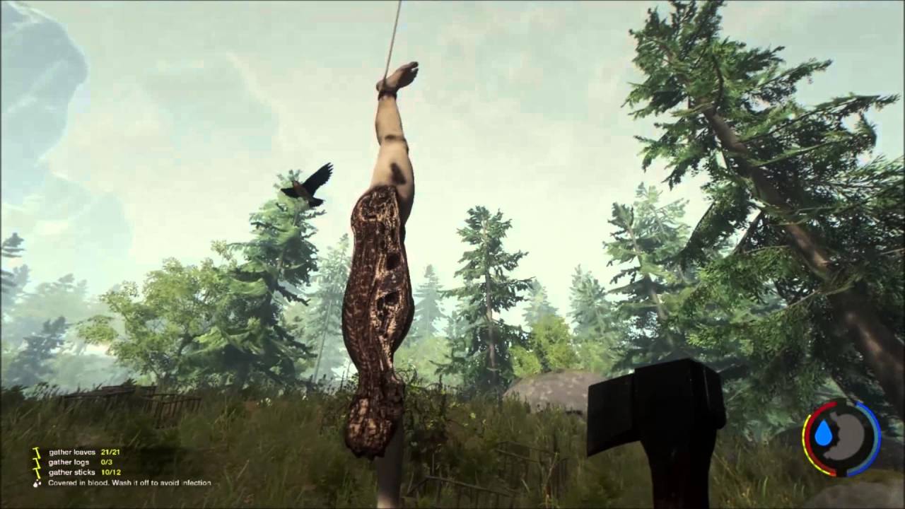 Justin tests out his new recording software, by killing Cannibals in The Fo...