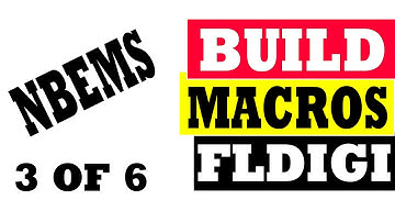Macros in FLDIGI :: NBEMS 3 of 6