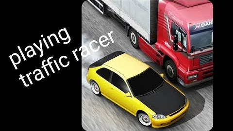 Playing traffic racer in autumn mode|TRAFFIC RACER|